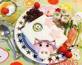 ☆ひょっこりトイストーリーなサンドイッチ作り方13写真