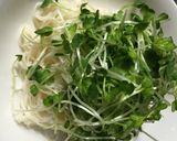 中華風ジュレとかいわれのぶっかけ素麺作り方5写真