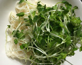 中華風ジュレとかいわれのぶっかけ素麺作り方5写真