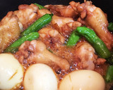 ご飯が進む！〜手羽元と卵のさっぱり旨煮〜作り方3写真