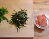 レンジでペーパー焼そばタラスパ風作り方1写真