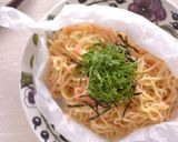 レンジでペーパー焼そばタラスパ風作り方7写真