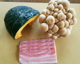 ♪簡単♪かぼちゃベーコンのマヨ焼き作り方1写真