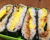 朝ごはんにぴったり☆3色おにぎらず作り方20写真