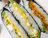 朝ごはんにぴったり☆3色おにぎらず作り方21写真