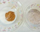 ピーナッツバターの卵白カップケーキ♪作り方2写真