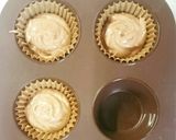 ピーナッツバターの卵白カップケーキ♪作り方7写真