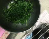 おかひじきの辛子醤油和え作り方4写真