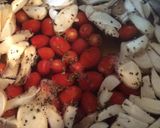 ピーマンの肉詰め スープ 煮作り方1写真