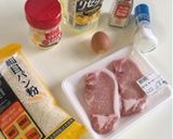 豚カツ〜揚げ焼きで簡単〜(o˘◡˘o)♡作り方1写真