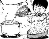 みんな大好き！ベーコンとアスパラのパスタ作り方8写真