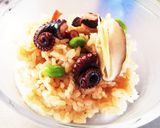 タコの炊き込みご飯(ほんだし)作り方4写真