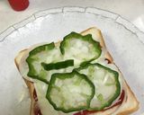 超簡単マックに行く前に普通のピザトースト作り方4写真