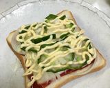 超簡単マックに行く前に普通のピザトースト作り方5写真