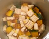 かぼちゃと生麩の甘辛煮作り方3写真