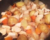 ヘルシー！ 鶏むね肉のとりじゃが♪作り方7写真