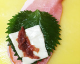 揚げずに簡単♡梅しそチーズフライ作り方1写真