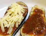 茄子の味噌チーズ焼き作り方3写真
