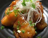 完全オリジナル☆節約海老チリ揚げ豆腐作り方7写真