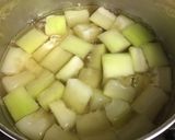 優しい味！ 夕顔 (冬瓜) の煮物作り方5写真