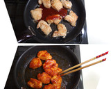 簡単▶柔らか◀鶏むね肉のコチュマヨ焼き作り方5写真