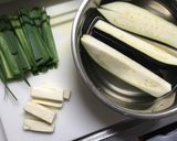 クリームチーズと野菜の豚バラ巻作り方1写真