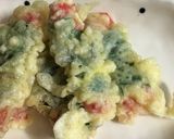 お弁当にカニカマの大葉巻き天！作り方4写真