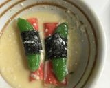 お弁当に！カニカマとスナップエンドウ天！作り方2写真