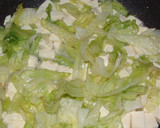 豆腐とレタスの卵炒め作り方3写真