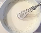 冷たいデザート♪桃のミルクプリン☆作り方3写真