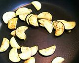 茄子と桃のサラダ作り方2写真