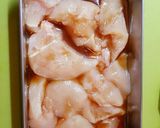 ヘルシーメニュー♡鶏胸肉のホイル蒸し作り方2写真