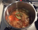 お肉じゃがいも無し。ゴロゴロ人参カレー。作り方5写真