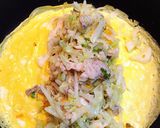 巻かない！たっぷり野菜のとん平焼き♪作り方6写真