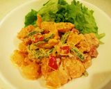 簡単☆彩り野菜☆エビマヨ作り方4写真