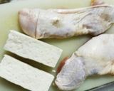 チキン&豆腐で上げ底⁉ガーリックステーキ作り方1写真