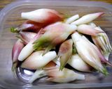 自然栽培 茗荷入り雲吞スープ作り方1写真