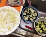 ナスとズッキーニのスパイシートマトカレー作り方1写真