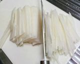 大根とカニかまのからしマヨネーズ和え作り方1写真