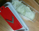 新玉ねぎとオクラの甘酢あえ作り方1写真