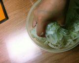 新玉ねぎとオクラの甘酢あえ作り方3写真