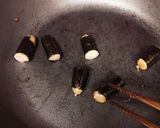 お弁当に！ウインナーの簡単海苔照り焼き☆作り方3写真