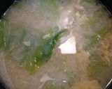 キャベツの甘味が引き立つ味噌汁☆作り方4写真