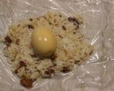 焼き鳥と味玉おにぎり【缶詰レシピ】作り方2写真