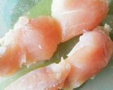 ひんやり水晶鶏のたっぷり野菜*薬味乗せ作り方1写真