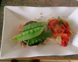 野菜のご飯バーガー作り方3写真