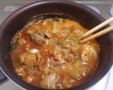 ピリ辛！！　中華風親子丼作り方5写真
