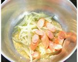 ガーリックミルクのスープパスタ♪作り方5写真