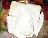 レンジで簡単 豆腐と米粉のヘルシー餅作り方1写真