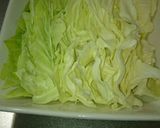 レンジでキャベツと豚肉のミルフィーユ風作り方1写真